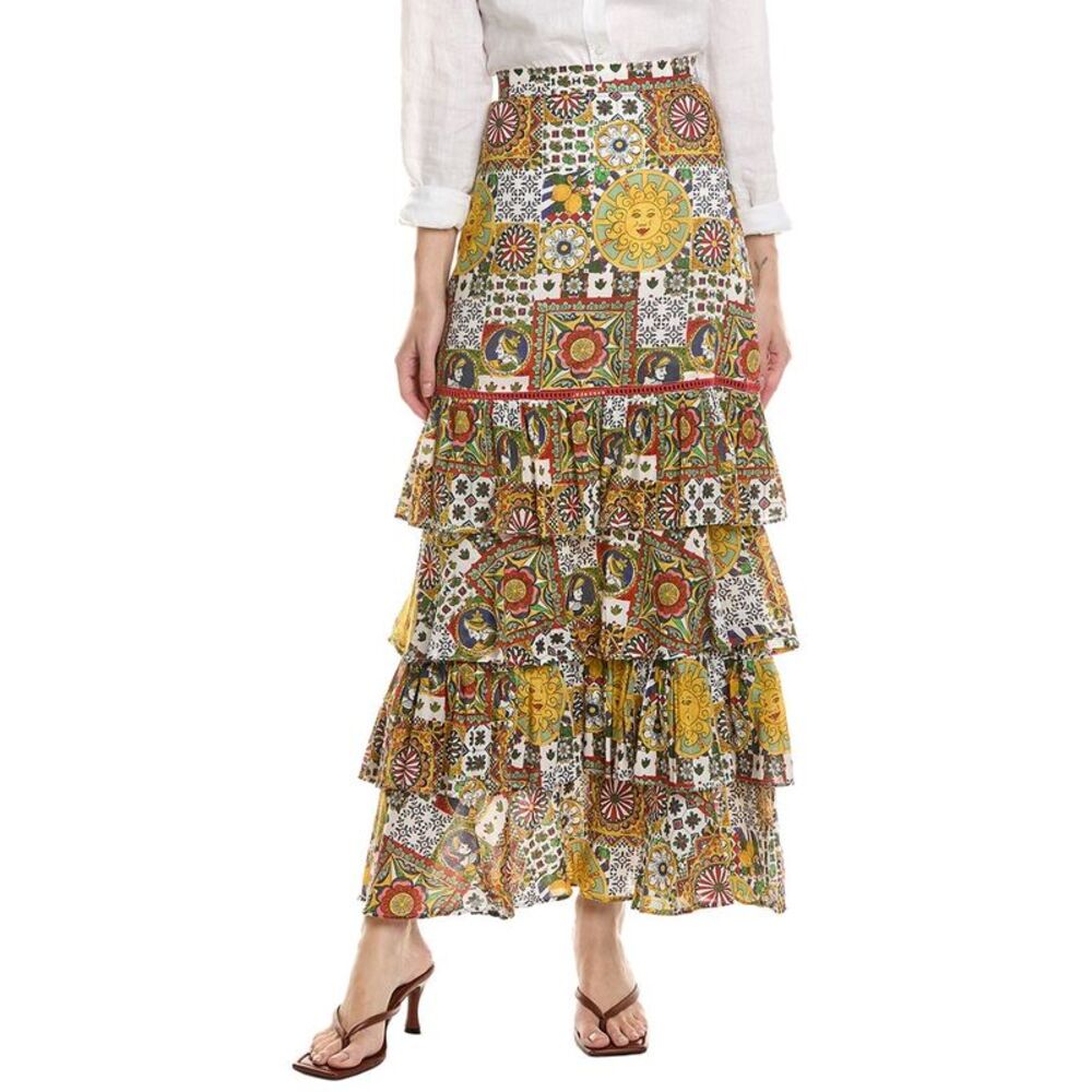 Ro's Garden Womens  Honduras Skirt, Yellow
